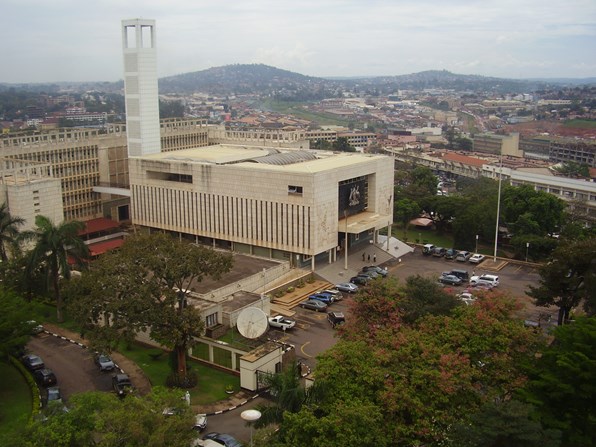 Uganda Parliament - exterior